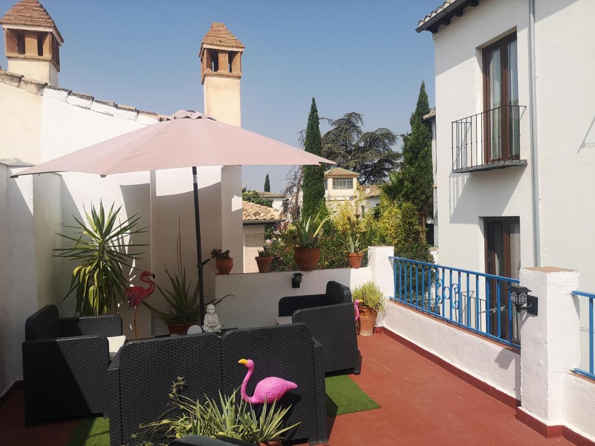 Casa El "Tablao De Las Almendras" กรานาดา ภายนอก รูปภาพ